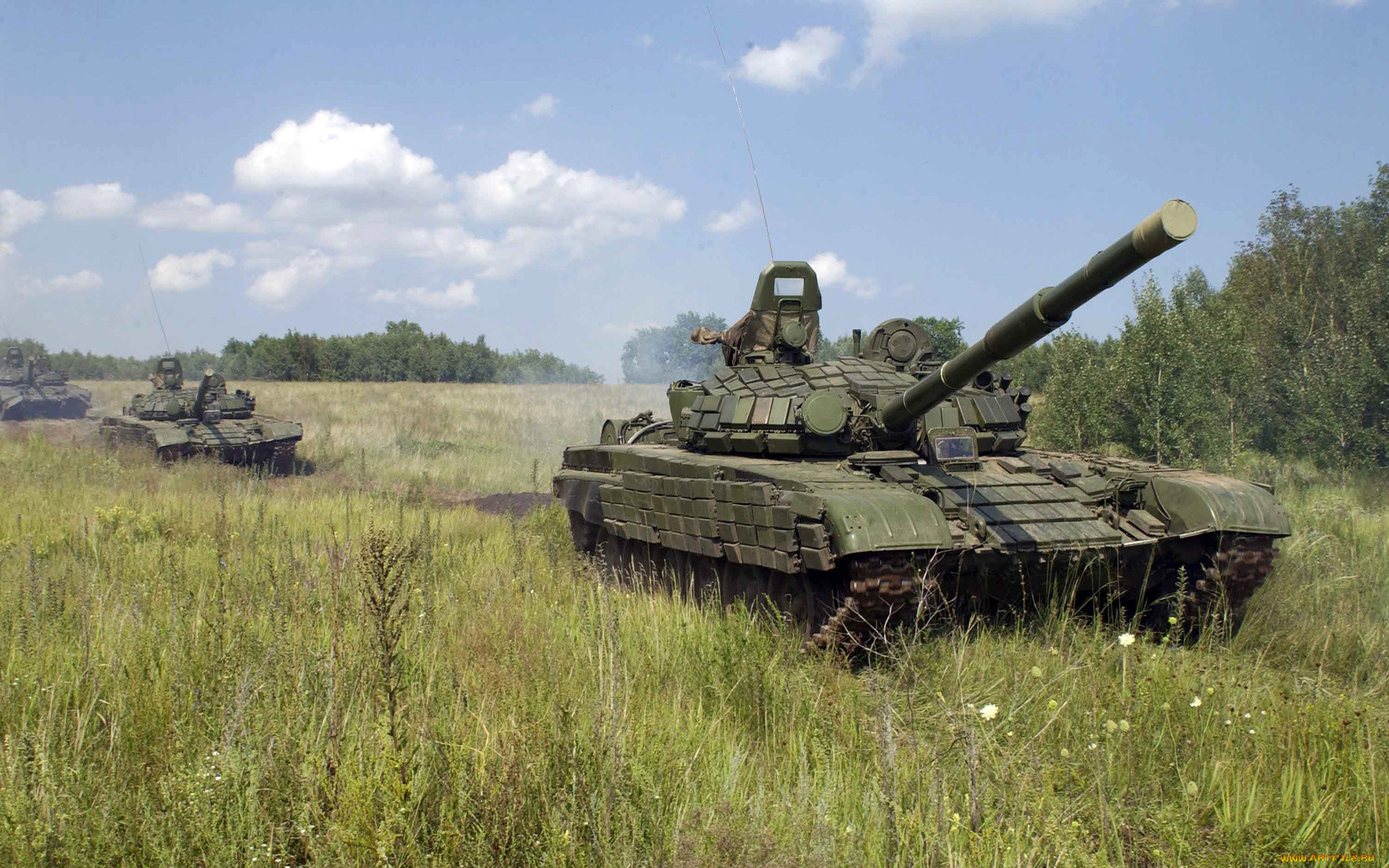 Обои Техника Военная техника, обои для рабочего стола, фотографии техника,  военная техника, обт, россия, т-72, б Обои для рабочего стола, скачать обои  картинки заставки на рабочий стол.